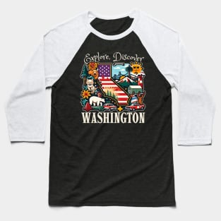 Retro Washington Baseball T-Shirt